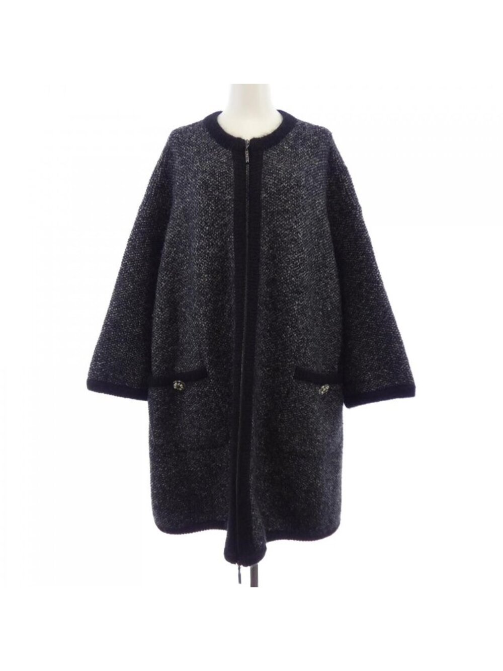 Chanel Coat Black